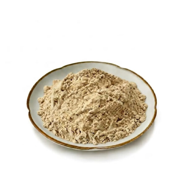 Garcinia cambogia standardized extract powder in a ceramic dish for botanical supplement and premix formulation