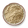 Top view of Garcinia cambogia extract powder standardized to HCA for capsule, tablet, and powder blend formulations
