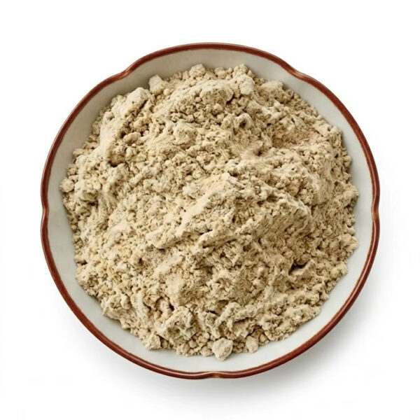 Top view of Garcinia cambogia extract powder standardized to HCA for capsule, tablet, and powder blend formulations