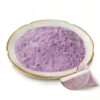 Taro powder with sliced taro corm pieces for beverage mixes and dessert formulation applications