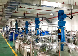 Biofermentation production workshop supplying functional ingredients for supplement and food manufacturers