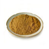 Chinese prickly ash extract powder for food ingredient formulations presented as a mound of golden-brown powder in a ceramic dish