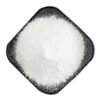 White fine powder presented on a black square dish as an epicatechin ingredient product view for supplement sourcing