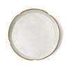 Monk fruit extract powder with a fine white appearance, presented in a shallow ceramic dish for botanical ingredient sourcing.